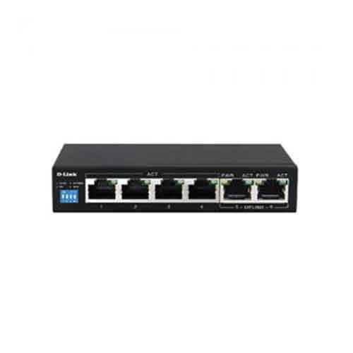 D Link DES F1006P E 6 Port Unmanaged PoE Switch price in chennai, tamilnadu, vellore, chengalpattu, pondichery