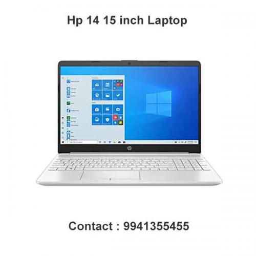 Hp 14 15 inch Laptop price in chennai, tamilnadu, vellore, chengalpattu, pondichery