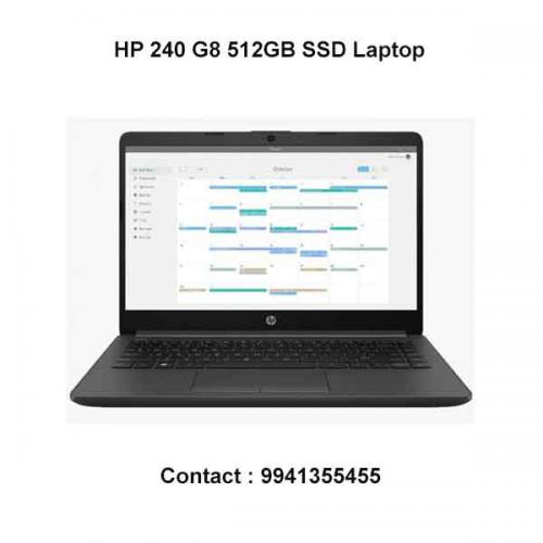 HP 240 G8 512GB SSD Laptop price in chennai, tamilnadu, vellore, chengalpattu, pondichery
