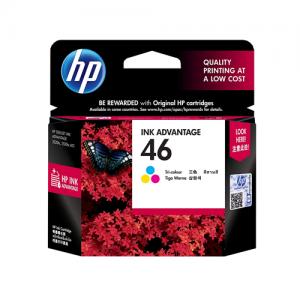 HP 46 CZ638AA Tri color Ink Advantage Cartridge price in chennai, tamilnadu, vellore, chengalpattu, pondichery
