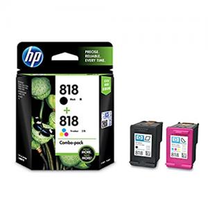 HP 818 CN068AA Combo Black Tri color Ink Cartridge price in chennai, tamilnadu, vellore, chengalpattu, pondichery