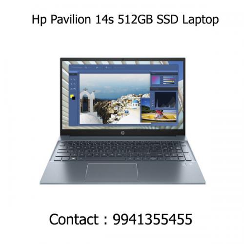 HP Pavilion 14 512GB SSD Laptop price in chennai, tamilnadu, vellore, chengalpattu, pondichery