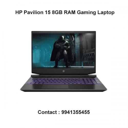 HP Pavilion 15 8GB RAM Gaming Laptop price in chennai, tamilnadu, vellore, chengalpattu, pondichery