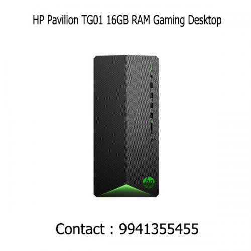 HP Pavilion TG01 16GB RAM Gaming Desktop price in chennai, tamilnadu, vellore, chengalpattu, pondichery