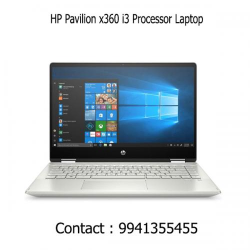  HP Pavilion x360 i3 Processor Laptop price in chennai, tamilnadu, vellore, chengalpattu, pondichery