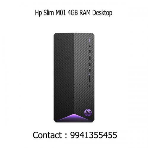 Hp Slim M01 4GB RAM Desktop price in chennai, tamilnadu, vellore, chengalpattu, pondichery