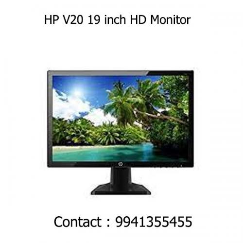 HP V20 HD Monitor price in chennai, tamilnadu, vellore, chengalpattu, pondichery