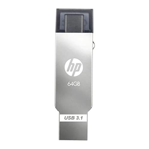 HP X304M Type C OTG Flash Drive 64GB price in chennai, tamilnadu, vellore, chengalpattu, pondichery
